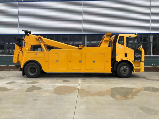 解放J6拖吊聯(lián)體黃牌清障車