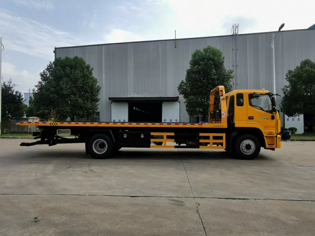 江淮 高端一拖二大黃牌清障車