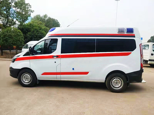 福特全順V362汽油版ABS一體化內飾救護車