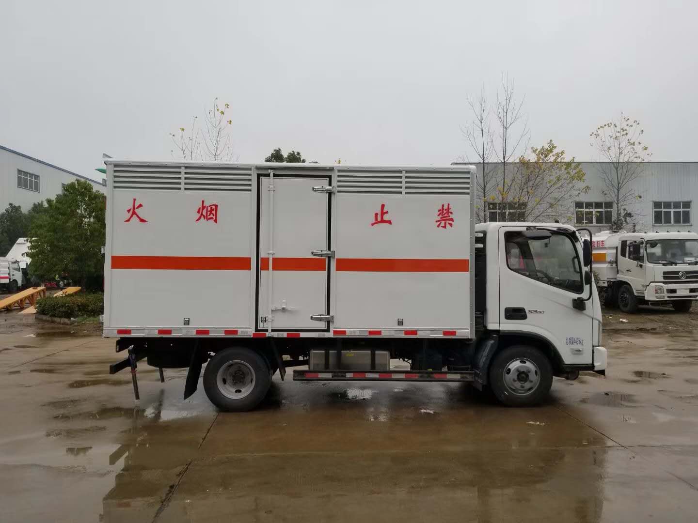 歐馬可4.1米(藍牌)氣體廂式運輸車